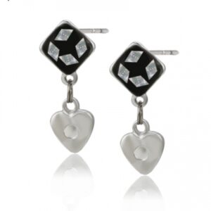 Aretes Sencillo, platino